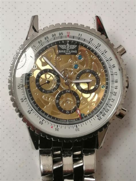 breitling chronographe etanche 50m.